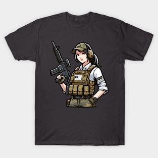 Tactical Girl T-Shirt